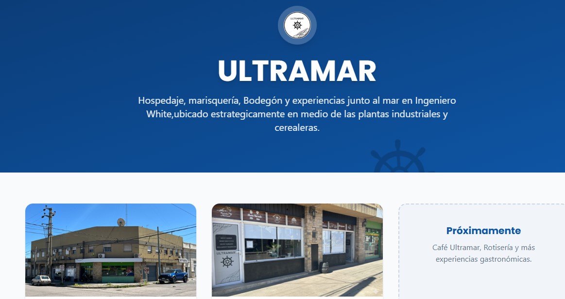 Web Complejo Ultramar
